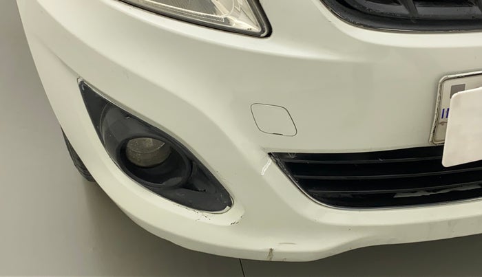 2013 Maruti Swift Dzire VXI, Petrol, Manual, 70,817 km, Front bumper - Paint has minor damage