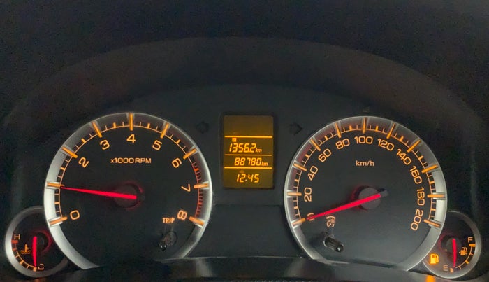 2013 Maruti Swift Dzire VXI, Petrol, Manual, 88,833 km, Odometer Image