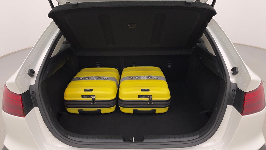 Boot Inside View with Luggage