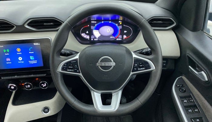 2021 Nissan MAGNITE XV DUAL TONE, Petrol, Manual, 40,090 km, Steering Wheel Close Up