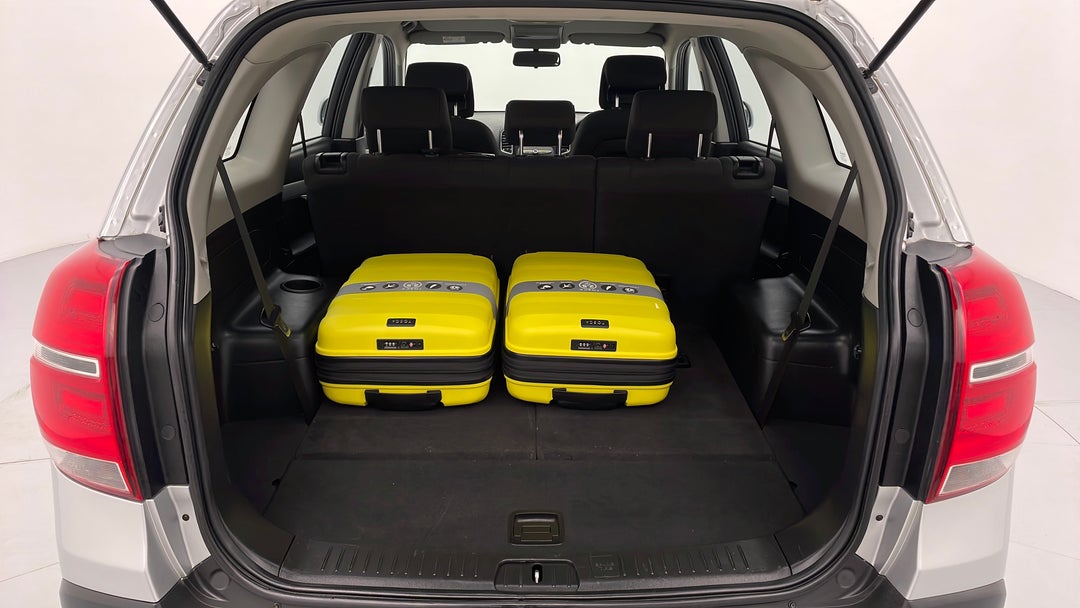 2016 Holden Captiva 7 Ls (fwd), Automatic, 115054 km, Boot Inside View with Luggage