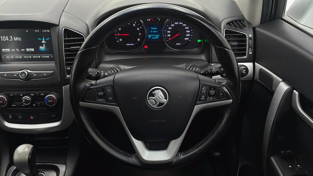 2016 Holden Captiva 7 Ls (fwd), Automatic, 115054 km, Steering Wheel Close-up