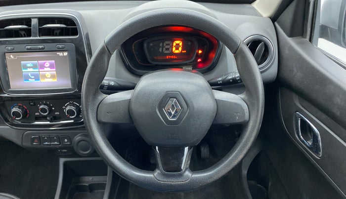 2019 Renault Kwid 1.0 RXT Opt, Petrol, Manual, 37,526 km, Steering Wheel Close Up