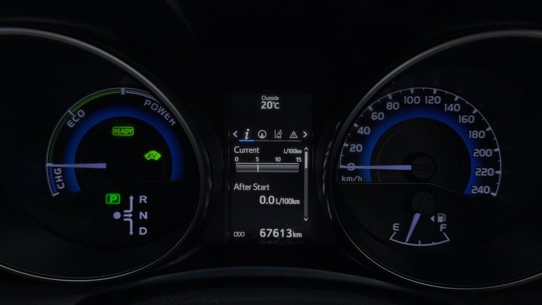 2018 Toyota Corolla Hybrid, Automatic, 67613 km, Odometer View
