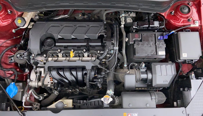 2019 KIA SELTOS HTX AT PETROL, Petrol, Automatic, 47,320 km, Engine Bonet View