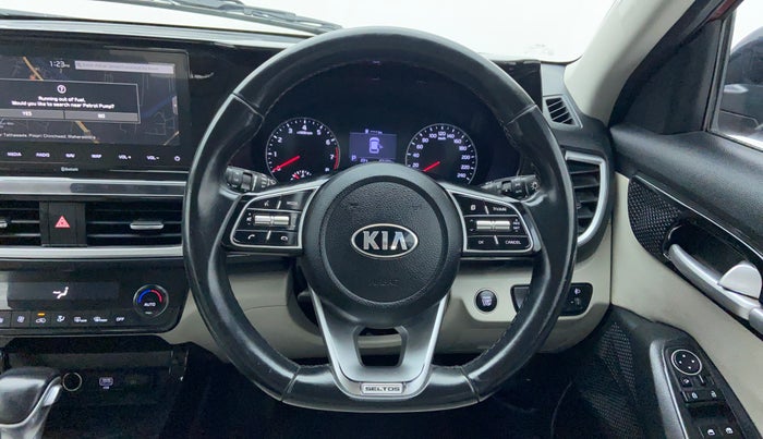 2019 KIA SELTOS HTX AT PETROL, Petrol, Automatic, 47,320 km, Steering Wheel Close Up
