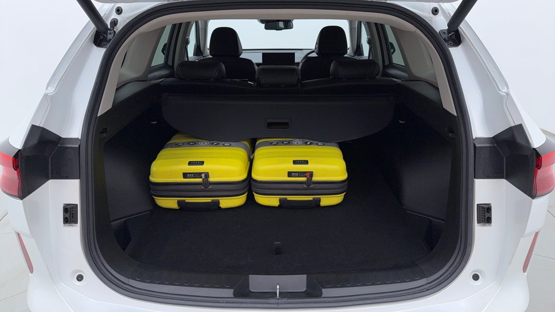 Boot Inside View with Luggage