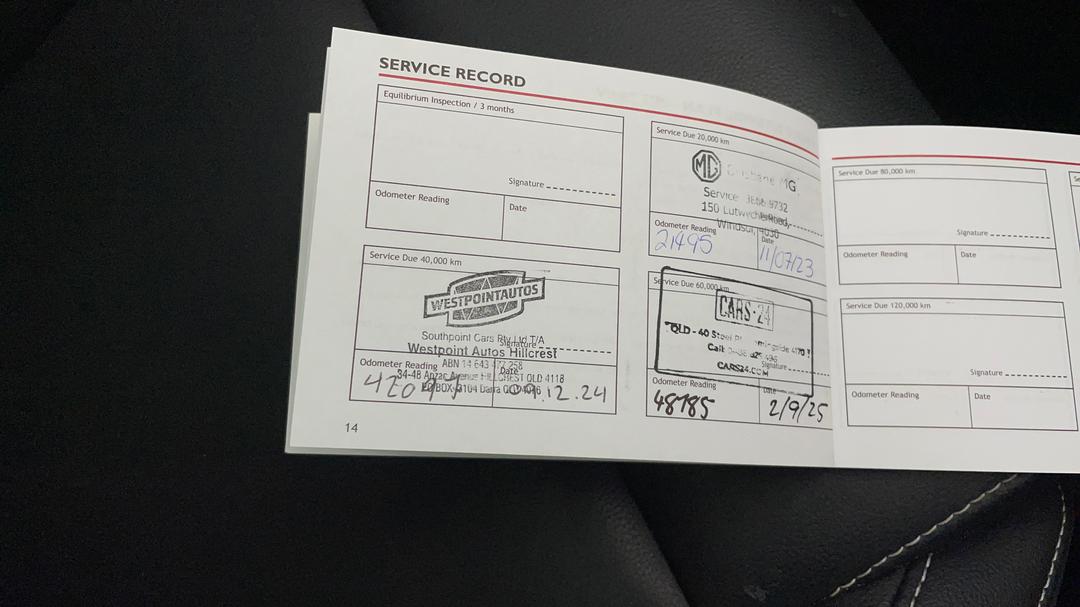 2021 MG ZS EV Essence, Automatic, 48786 km, Service History