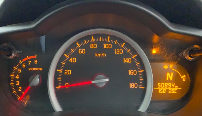 2017 Maruti Celerio ZXI AMT (O), Petrol, Automatic, 50,894 km, Odometer Image