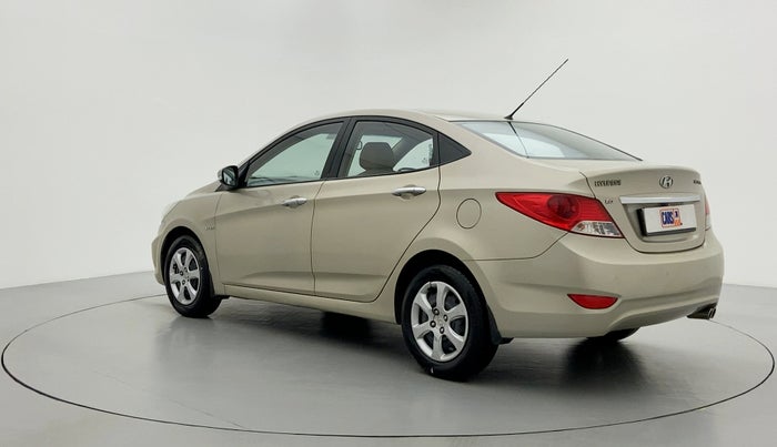 2012 Hyundai Verna FLUIDIC 1.6 EX VTVT, Petrol, Manual, 96,205 km, Left Back Diagonal