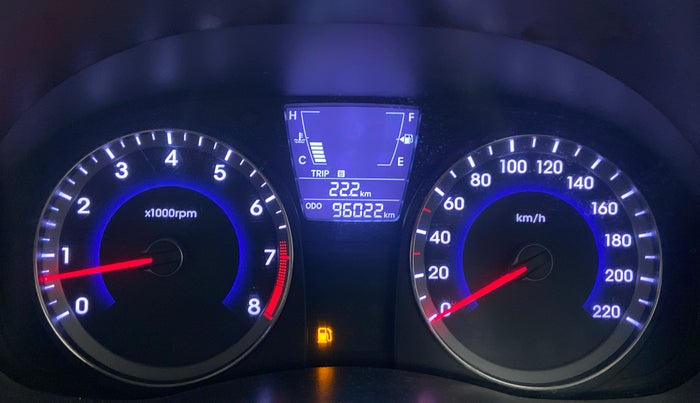 2012 Hyundai Verna FLUIDIC 1.6 EX VTVT, Petrol, Manual, 96,205 km, Odometer Image