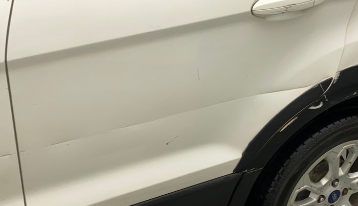 2018 Ford Ecosport TITANIUM + 1.5L DIESEL, Diesel, Manual, 84,002 km, Rear left door - Minor scratches