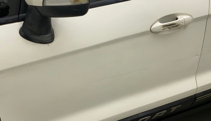 2018 Ford Ecosport TITANIUM + 1.5L DIESEL, Diesel, Manual, 84,275 km, Front passenger door - Slightly dented
