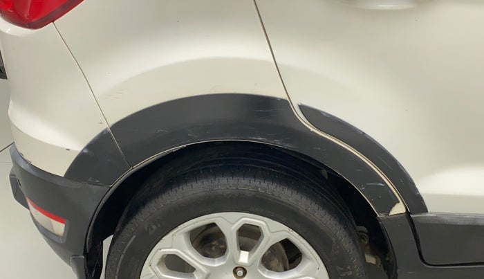 2018 Ford Ecosport TITANIUM + 1.5L DIESEL, Diesel, Manual, 84,275 km, Right quarter panel - Cladding has minor damage
