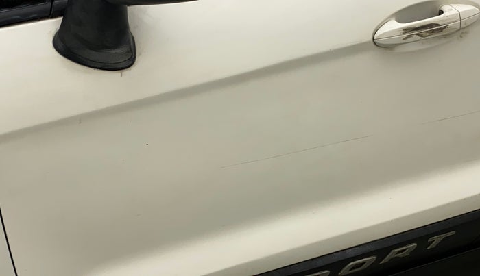2018 Ford Ecosport TITANIUM + 1.5L DIESEL, Diesel, Manual, 84,275 km, Front passenger door - Minor scratches