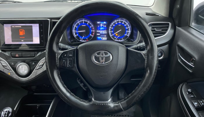 2021 Toyota Glanza G MT PETROL, Petrol, Manual, 43,051 km, Steering Wheel Close Up