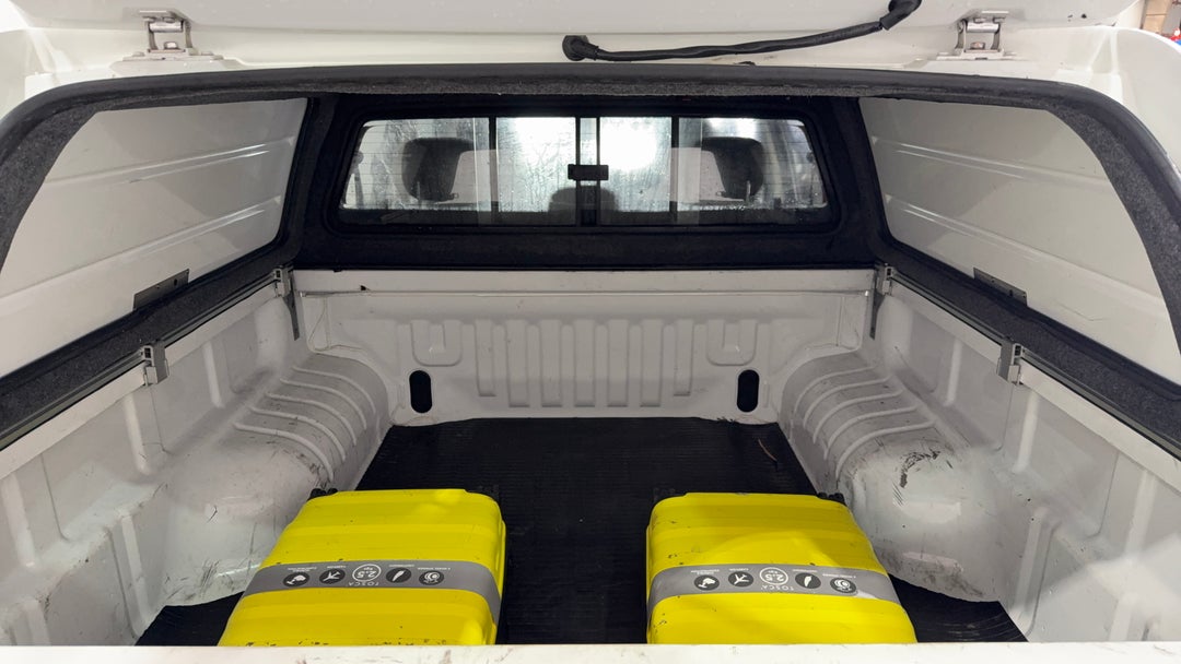 Boot Inside View with Luggage