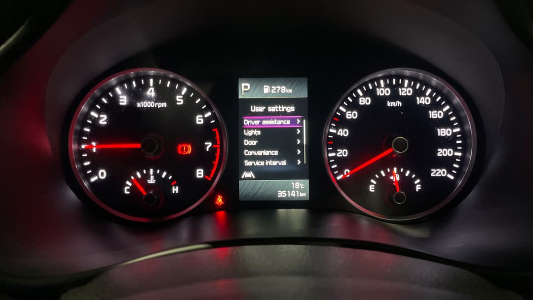 2022 Kia Stonic S, Automatic, 35141 km, Odometer View