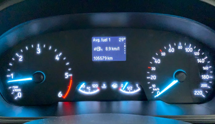 2018 Ford Ecosport TITANIUM 1.5L DIESEL, Diesel, Manual, 1,05,617 km, Odometer Image