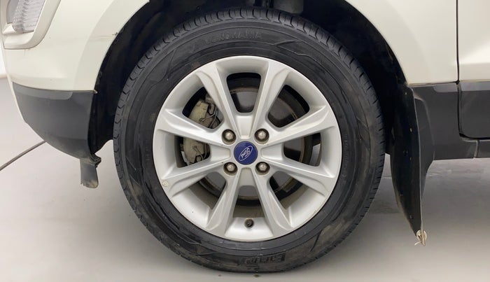 2018 Ford Ecosport TITANIUM 1.5L DIESEL, Diesel, Manual, 1,05,617 km, Left Front Wheel