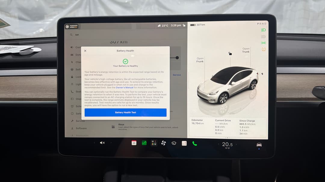 2024 Tesla Model Y Rear-wheel Drive, Automatic, 16754 km, Car Battery Health