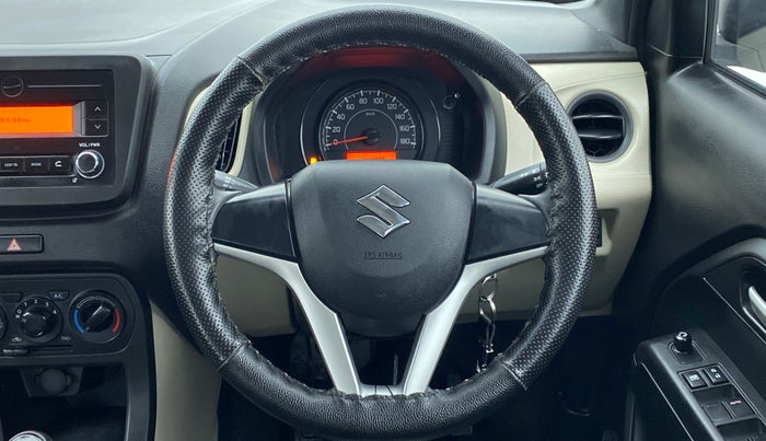 2020 Maruti New Wagon-R VXI 1.0, Petrol, Manual, 7,113 km, Steering Wheel Close Up