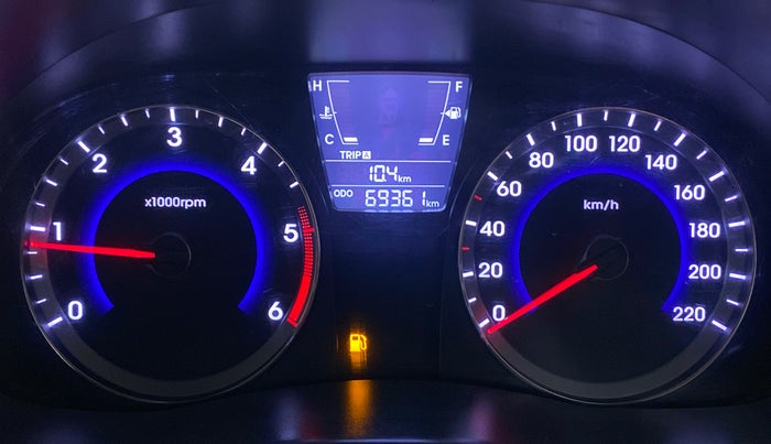 2016 Hyundai Verna 1.6 CRDI S, Diesel, Manual, 69,361 km, Odometer Image