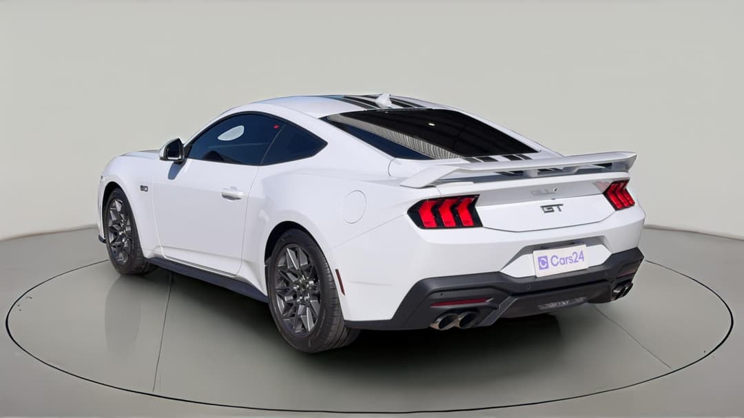 2024 Ford Mustang Gt 5.0 V8, Automatic, 5559 km, Left Back Diagonal (45- Degree) View