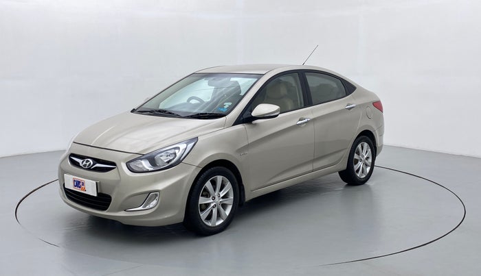 2011 Hyundai Verna FLUIDIC 1.6 SX VTVT OPT, Petrol, Manual, 78,381 km, Left Front Diagonal