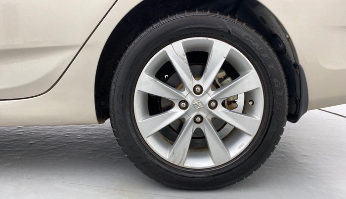 2011 Hyundai Verna FLUIDIC 1.6 SX VTVT OPT, Petrol, Manual, 78,381 km, Left Rear Wheel