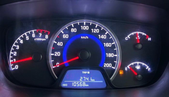 2019 Hyundai Grand i10 MAGNA 1.2 VTVT, Petrol, Manual, 10,547 km, Odometer Image