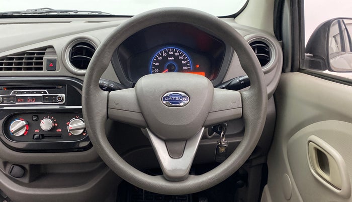 2016 Datsun Redi Go T (O), Petrol, Manual, 54,712 km, Steering Wheel Close Up