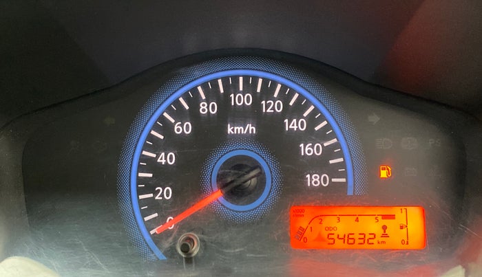 2016 Datsun Redi Go T (O), Petrol, Manual, 54,712 km, Odometer Image