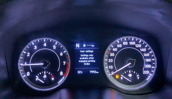 2020 Hyundai VENUE SX 1.0 GDI IMT, Petrol, Manual, 8,130 km, Odometer Image