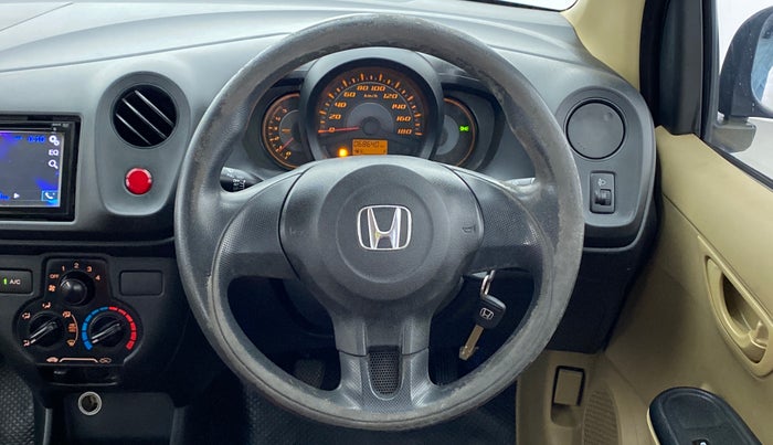 2014 Honda Amaze 1.5 EXMT I DTEC, Diesel, Manual, 68,781 km, Steering Wheel Close Up