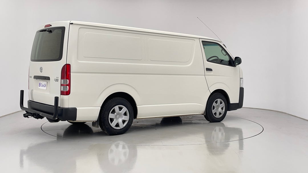 2018 Toyota Hiace Lwb, Automatic, 122660 km, Right Back Diagonal (45- Degree) View