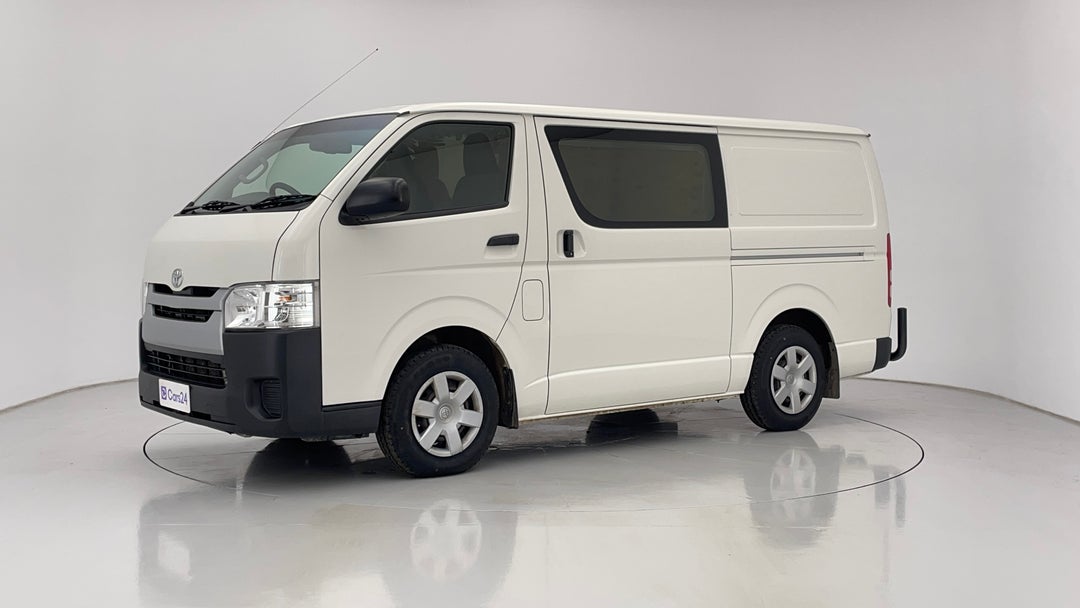 2018 Toyota Hiace Lwb, Automatic, 122660 km, Left Front Diagonal (45- Degree) View