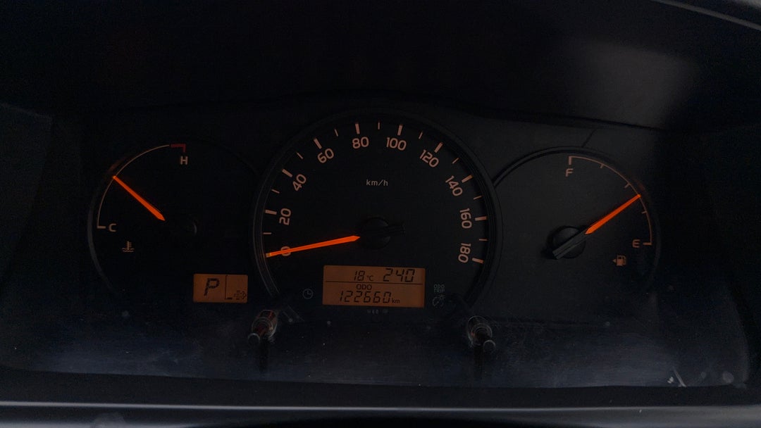 2018 Toyota Hiace Lwb, Automatic, 122660 km, Odometer View