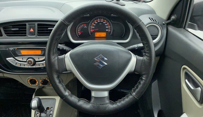 2018 Maruti Alto K10 VXI (O) AMT, Petrol, Automatic, 7,876 km, Steering Wheel Close Up