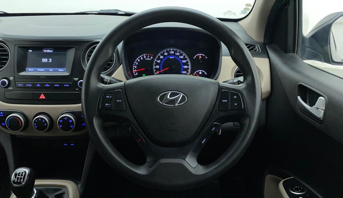 2017 Hyundai Grand i10 SPORTZ 1.2 KAPPA VTVT, Petrol, Manual, 78,124 km, Steering Wheel Close Up