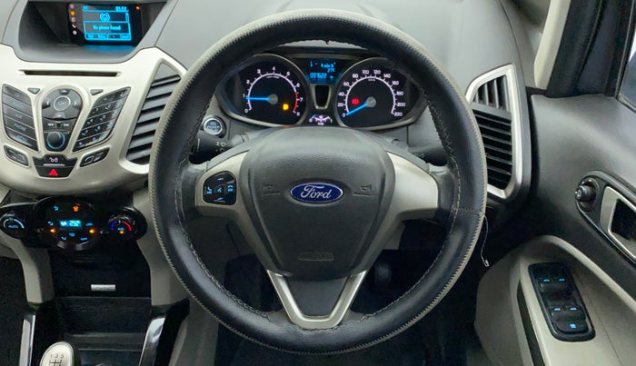 2017 Ford Ecosport TITANIUM 1.5L PETROL, Petrol, Manual, 97,622 km, Steering Wheel Close Up