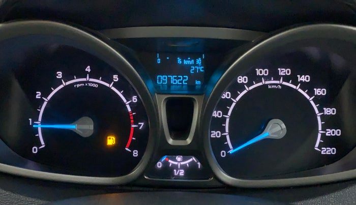 2017 Ford Ecosport TITANIUM 1.5L PETROL, Petrol, Manual, 97,622 km, Odometer Image