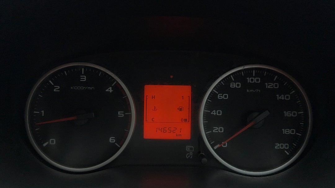 2016 Mitsubishi Triton Glx Plus (4x4), Manual, 146521 km, Odometer View