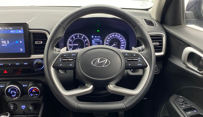 2020 Hyundai VENUE 1.0 TURBO GDI SX+ AT, Petrol, Automatic, 18,020 km, Steering Wheel Close Up