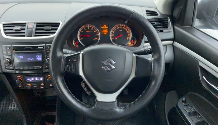 2017 Maruti Swift ZXI D, Petrol, Manual, 45,739 km, Steering Wheel Close Up