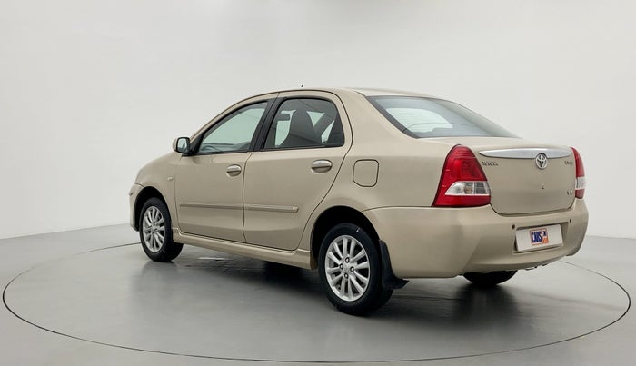 2011 Toyota Etios VX, Petrol, Manual, 50,588 km, Left Back Diagonal