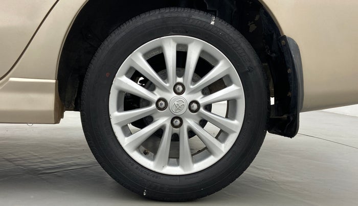2011 Toyota Etios VX, Petrol, Manual, 50,588 km, Left Rear Wheel