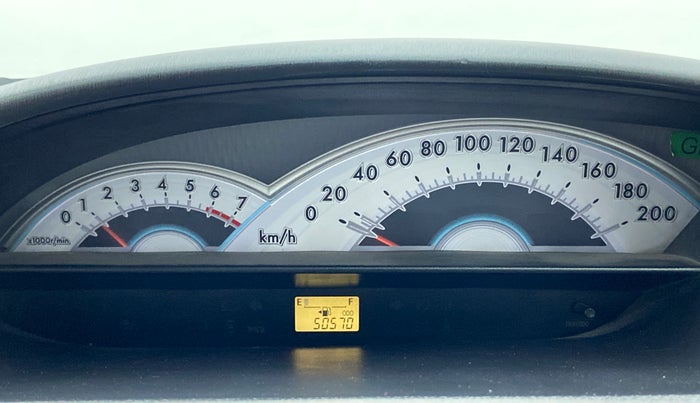 2011 Toyota Etios VX, Petrol, Manual, 50,588 km, Odometer Image