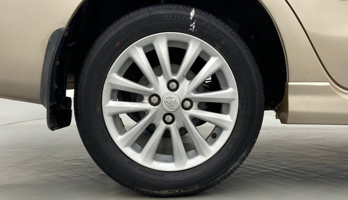 2011 Toyota Etios VX, Petrol, Manual, 50,588 km, Right Rear Wheel