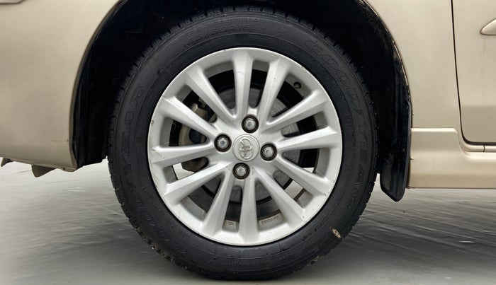 2011 Toyota Etios VX, Petrol, Manual, 50,588 km, Left Front Wheel